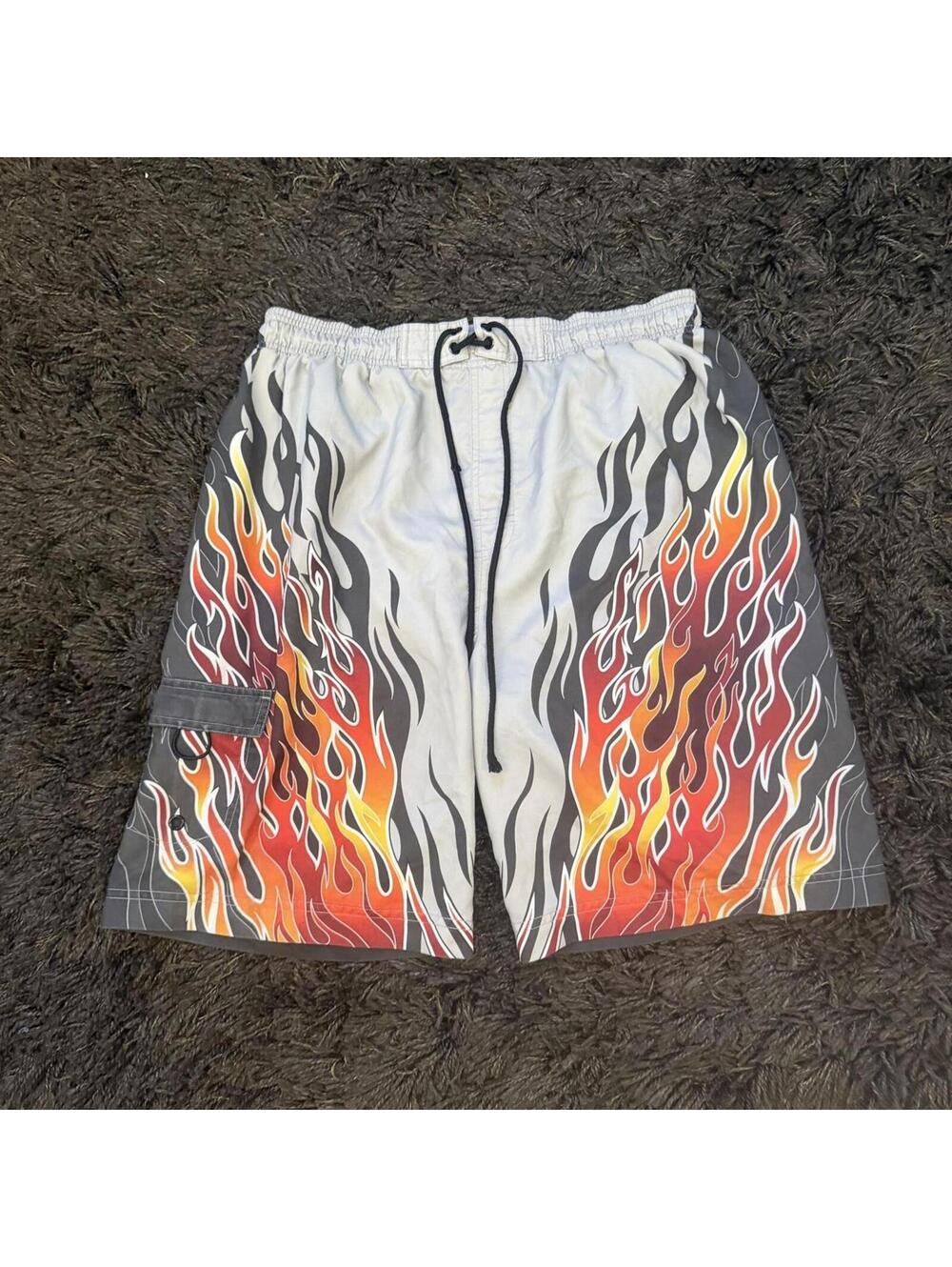 Urban Up Flame Board Shorts
